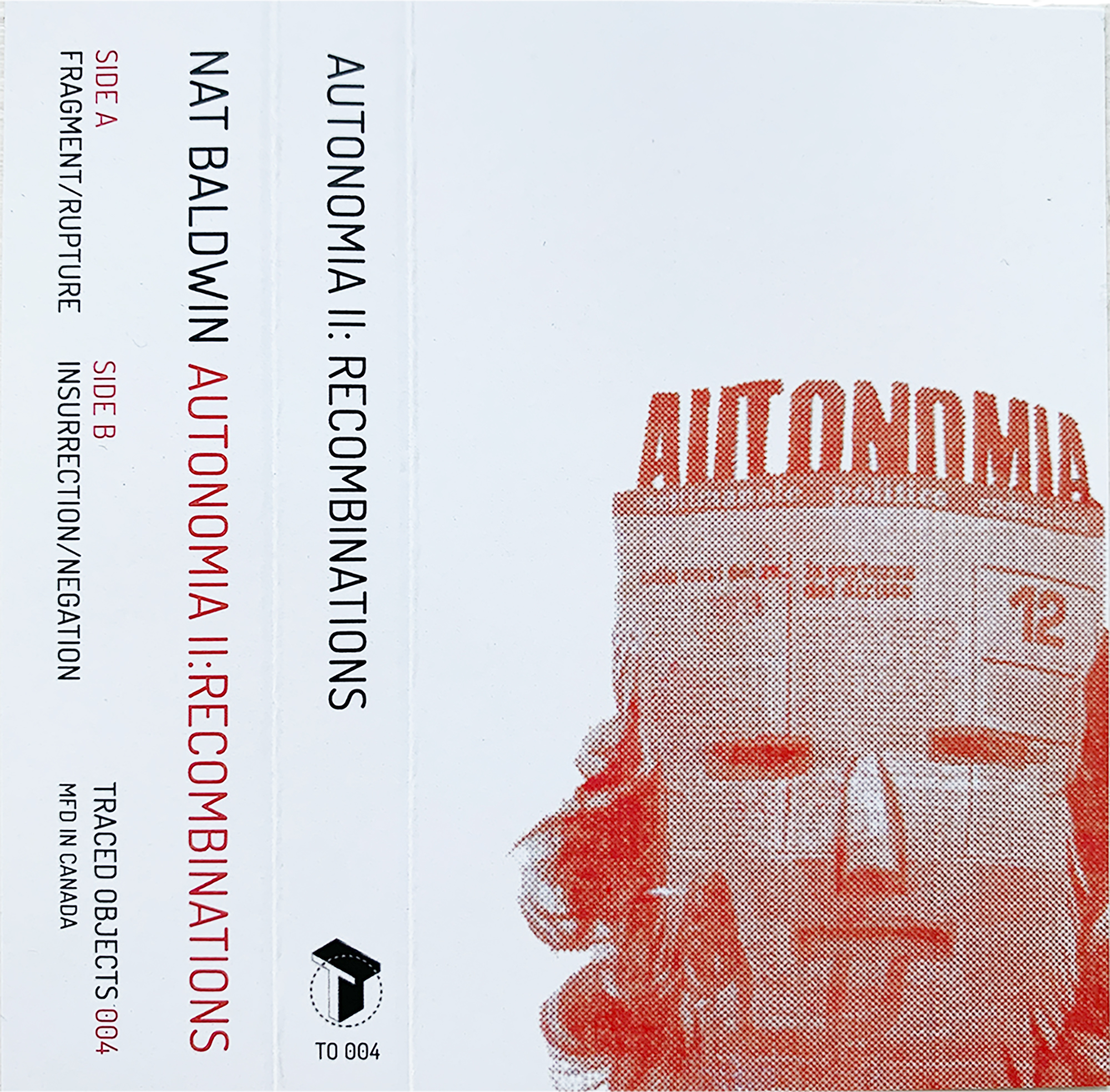 Cover art for Nat Baldwin – AUTONOMIA II: RECOMBINATIONS